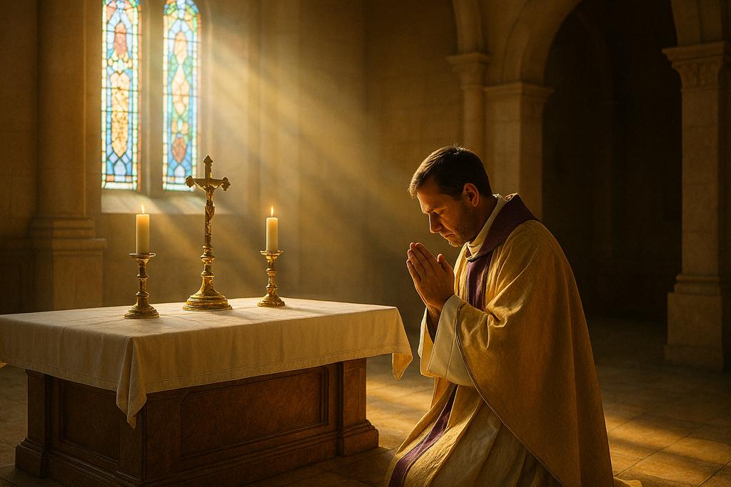 Preghiera per i Sacerdoti, con l'intercessione di Papa Francesco